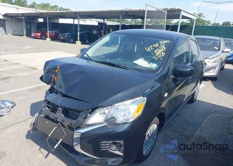 2024 Mitsubishi Mirage Es/Le z USA, uszkodzony, nr VIN ML32AUHJ2RH015661